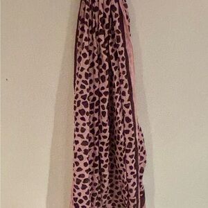Ann Taylor Leopard Print Scarf